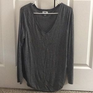 Grey v-neck tee!